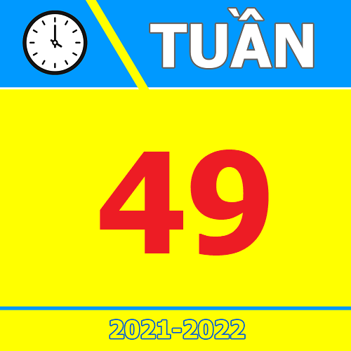 TKB Tuần 49 (từ 04/07 đến 10/07, năm học 2021-2022)